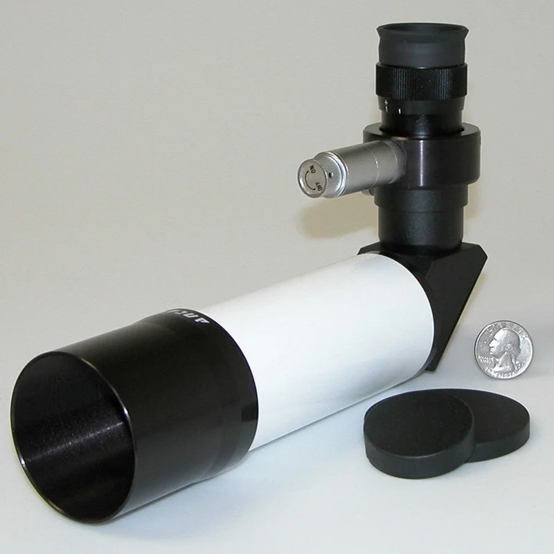 Antares 7.5 X 50mm Illuminated White Right Angle Finder