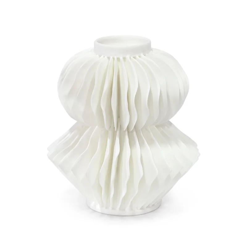 Antilles Porcelain Vase, 8.5" H