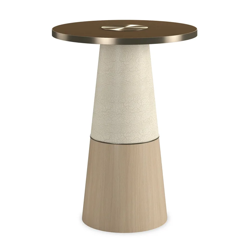 Aperture Side Table, 19"Dia x 25"H