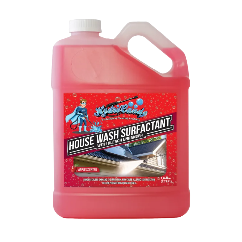 Apple Scented House Wash Surfactant with Bleach Enhancer **NEW**