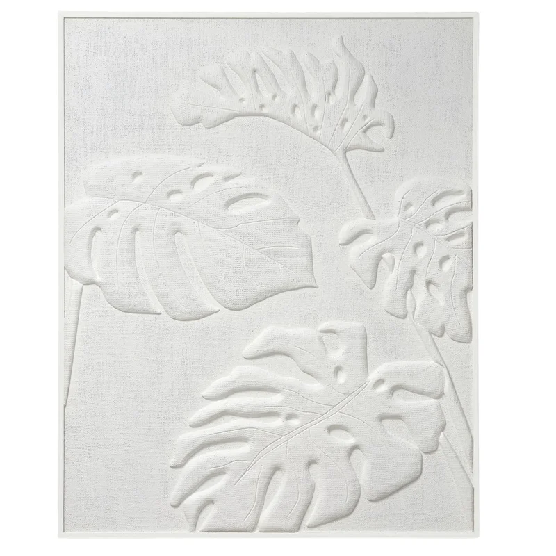 Arber I Wall Art, White, 40" x 50"