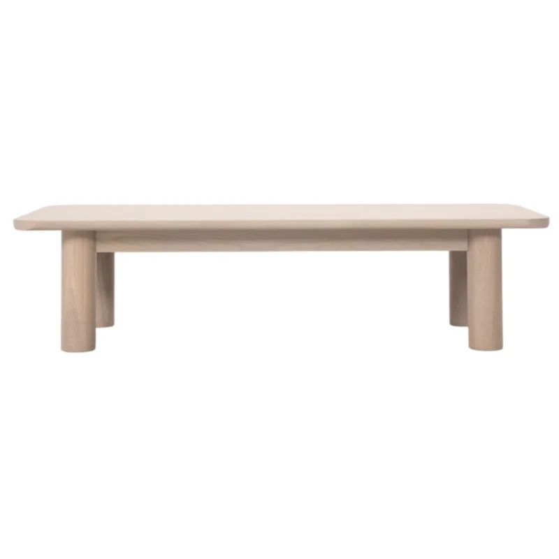 Arc 60" Coffee Table, Nude