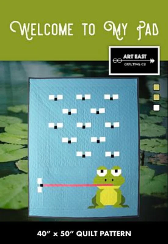 ART EAST: Welcome to My Pad Quilt Pattern