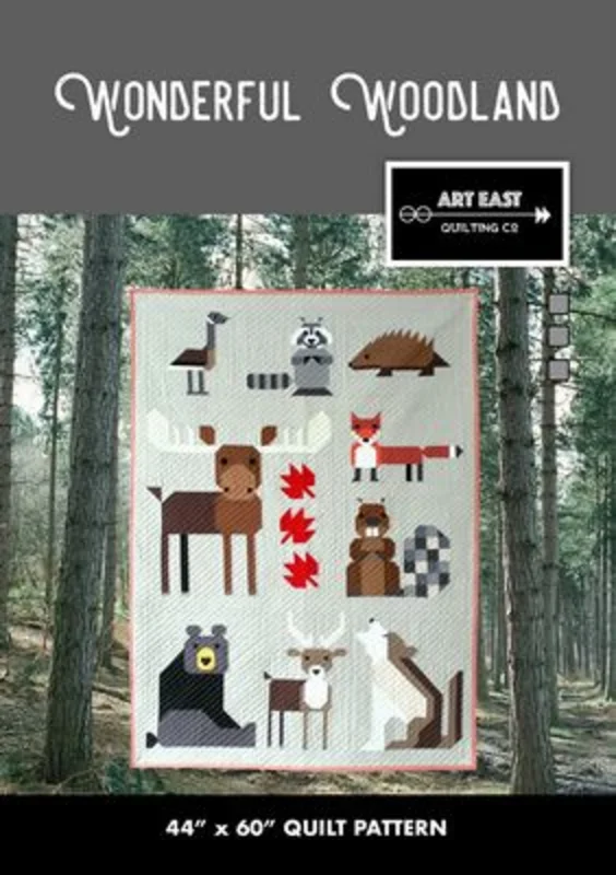 ART EAST: Wonderful Woodland Quilt Pattern