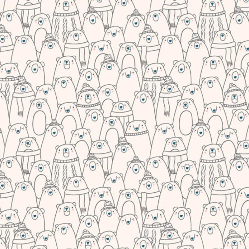 ARTIC TALE: Cozy Bears (1/4 Yard)
