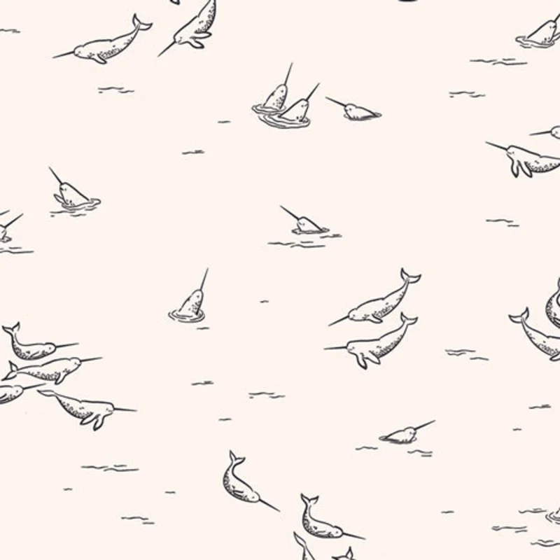ARTIC TALE: Narwhal Dance (1/4 Yard)