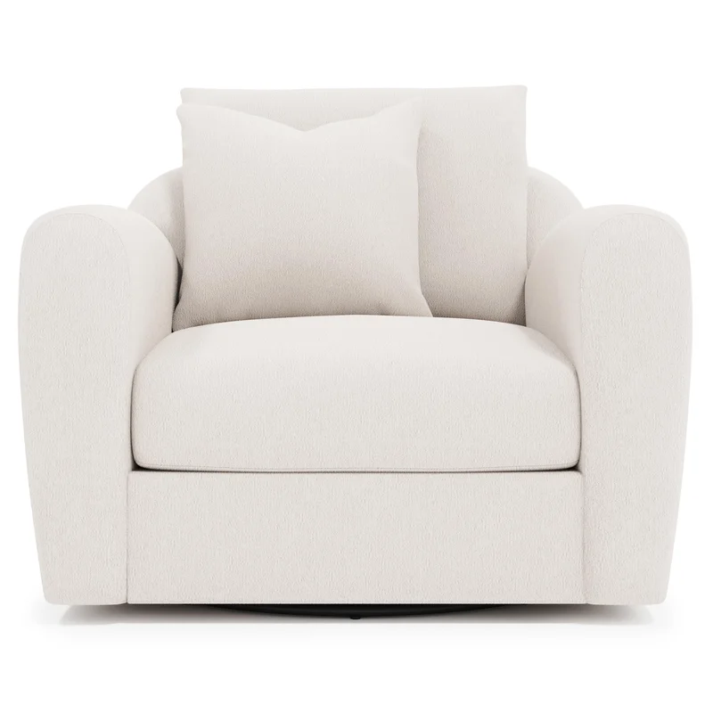 Asher Fabric Swivel Chair