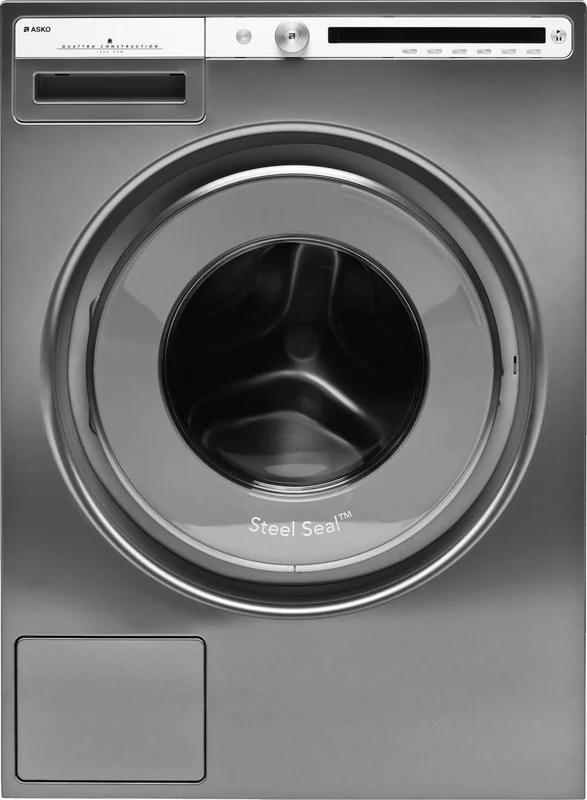 Asko - 2.8 cu. Ft Front Load Washer in Grey - 240V - W4114CT Grey