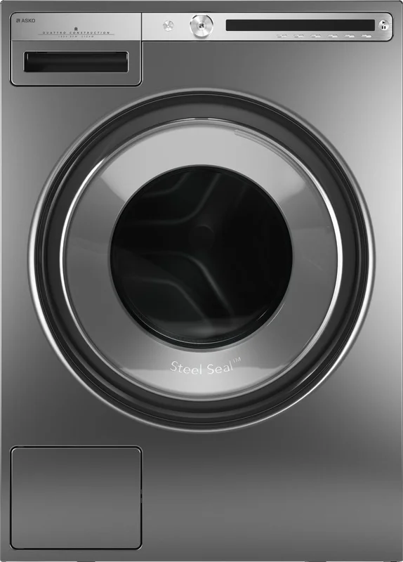 Asko - 2.8 cu. Ft Front Load Washer in Titanium - W4114C.T Titanium