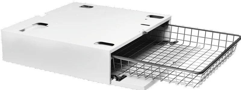 Asko - Pull-out Laundry Basket Washer & Dryer Accessories in Stainless - HB1153W Stainless