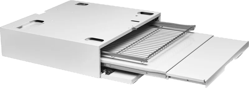 Asko - Pull-out Laundry Double Shelf Washer & Dryer Accessories in White - HDB1153W White