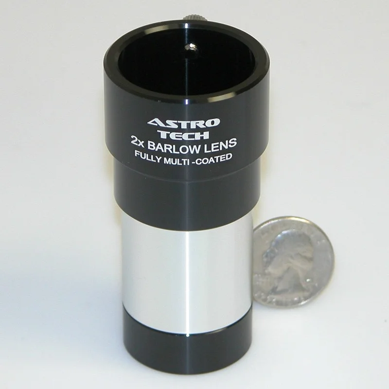 Astro-Tech 2X Achromatic Barlow for 1.25" Eyepieces