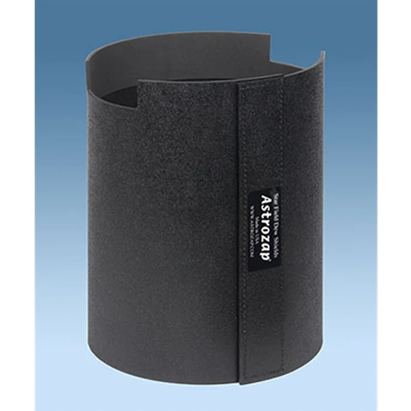 Astrozap Flexible Black Plastic for the 10" Astro-Tech AT10RC RC Astrographs, with Two Notches