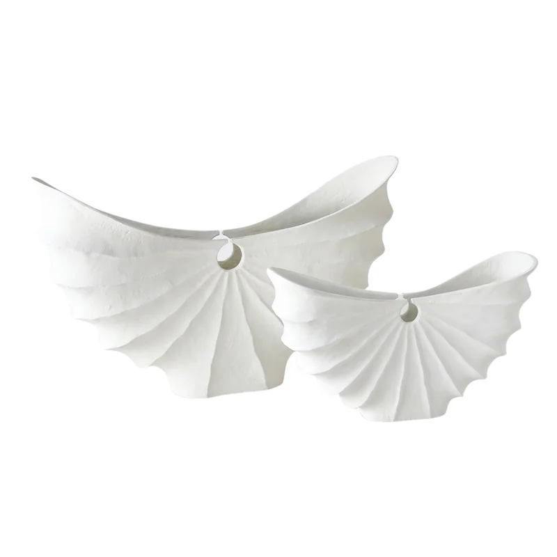 Atlantis Centrepieces, Matte White, 2 Sizes