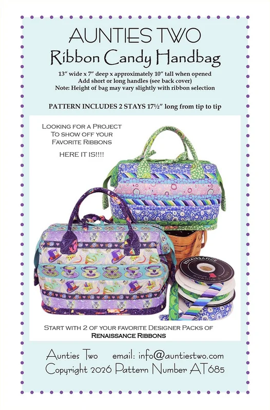 Aunties Two: Ribbon Candy Handbag