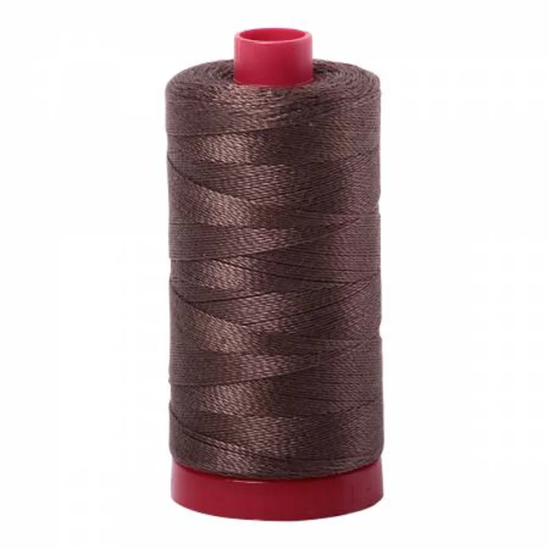Aurifil: 12wt Cotton-Bark 1140