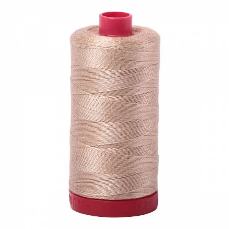Aurifil: 12wt Cotton-Beige 2314