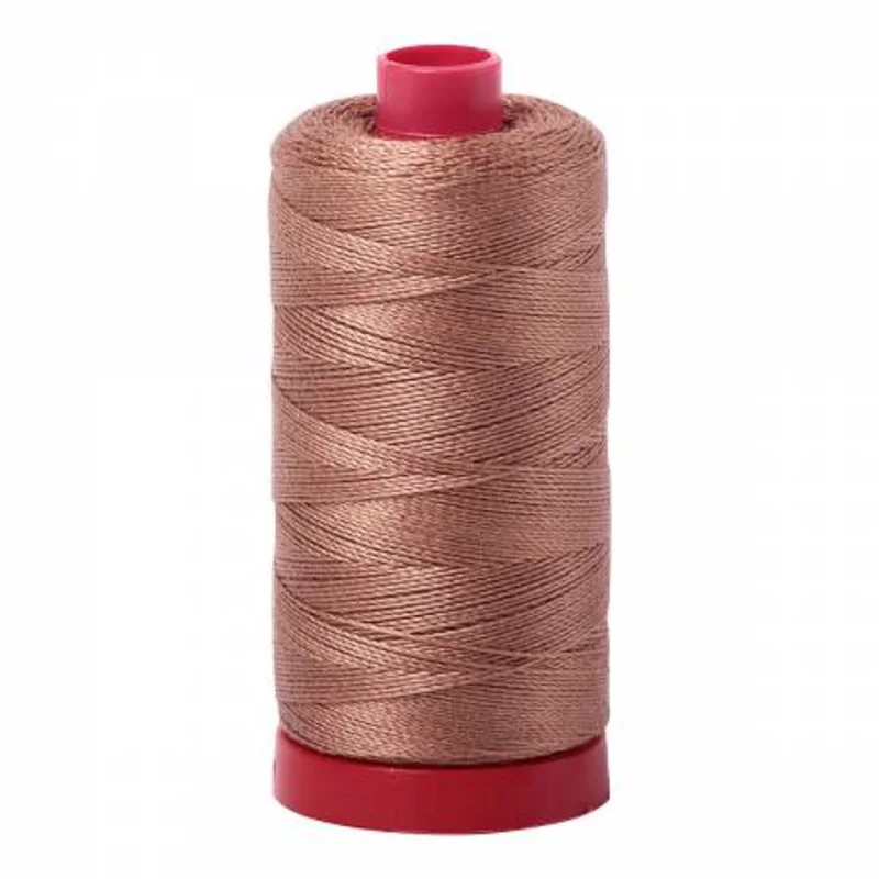 Aurifil: 12wt Cotton-Cafe Au Lait 2340