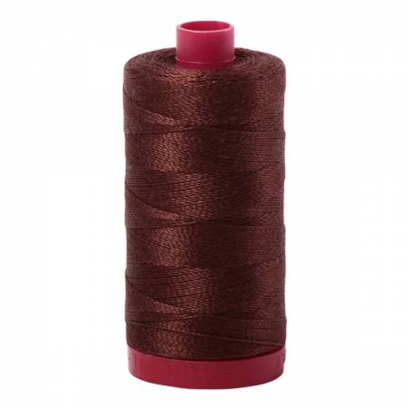 Aurifil: 12wt Cotton-Chocolate 2360