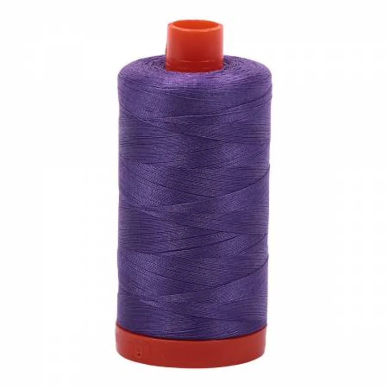 Aurifil: 12wt Cotton-Dusty Lavender 1243