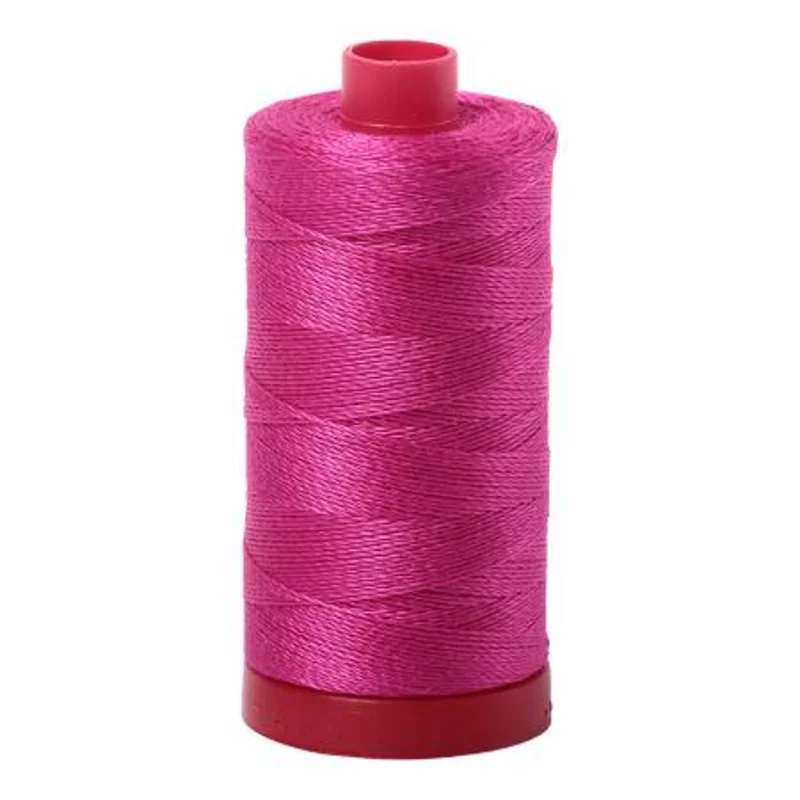 Aurifil: 12wt Cotton-Fuchsia 4020
