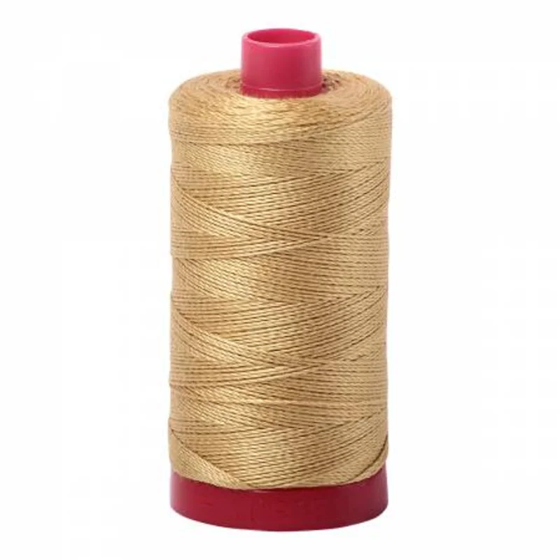 Aurifil: 12wt Cotton-Light Brass 2920