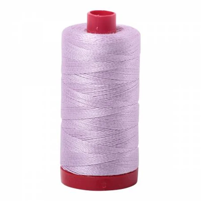 Aurifil: 12wt Cotton-Light Lilac 2510