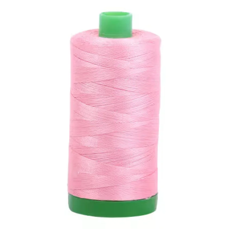 Aurifil: 40wt Cotton-Bright Pink 2425