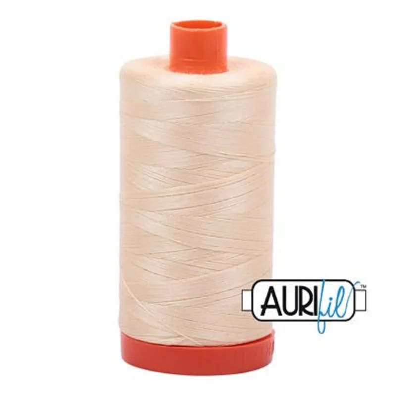 Aurifil: 50wt Cotton-Butter 2123