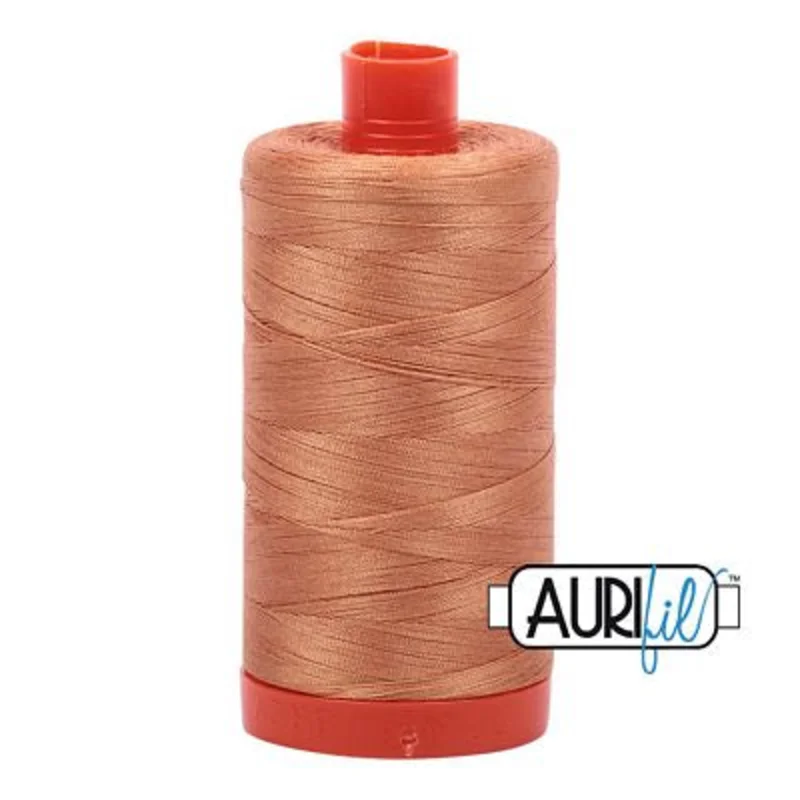 Aurifil: 50wt Cotton-Caramel 2210