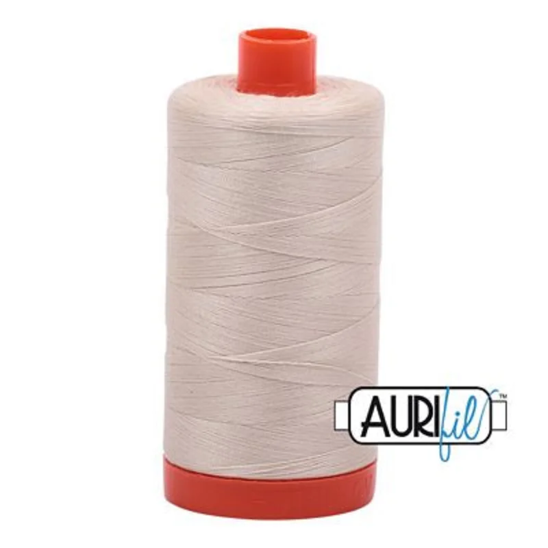 Aurifil: 50wt Cotton-Light Beige 2310
