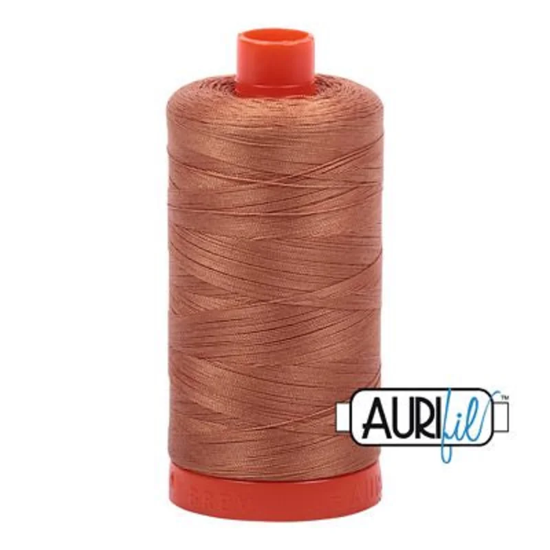 Aurifil: 50wt Cotton-Light Chestnut 2330