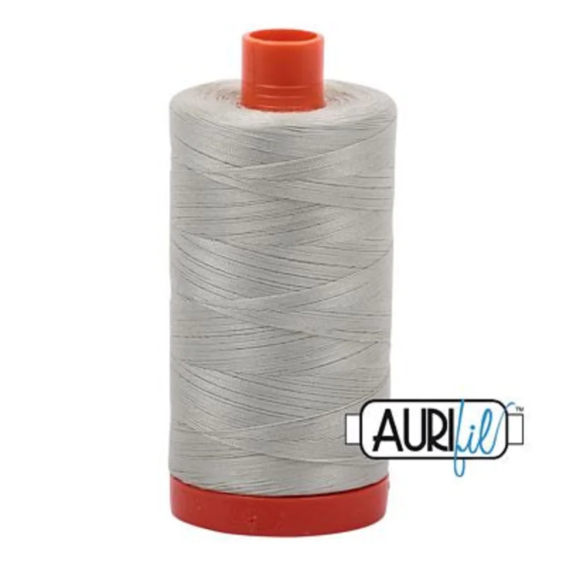 Aurifil: 50wt Cotton-Light Gray Green 2843
