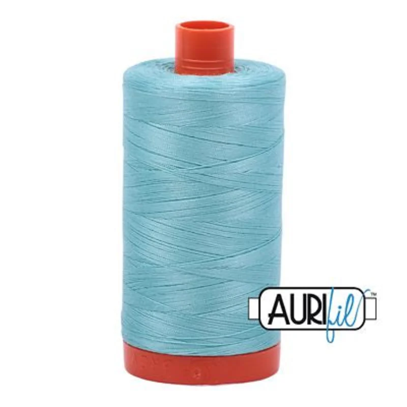 Aurifil: 50wt Cotton-Light Turquoise 5006