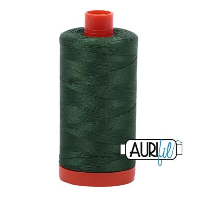 Aurifil: 50wt Cotton-Pine 2892