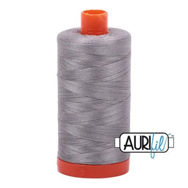 Aurifil: 50wt Cotton-Stainless Steel 2620