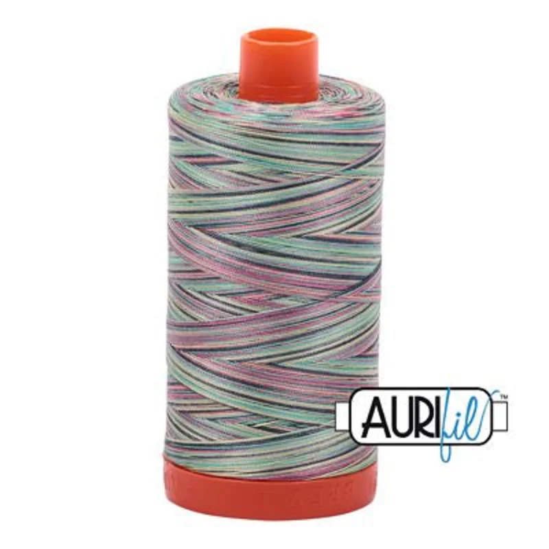 Aurifil: 50wt Cotton-Variegated Marrakesh 3817