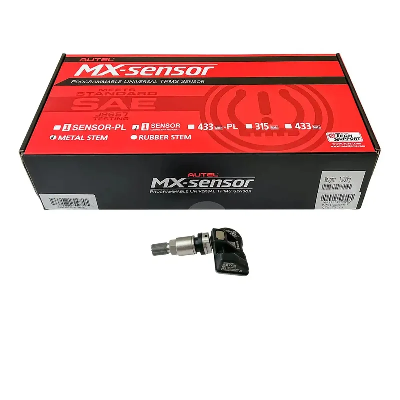 Autel MX-Sensor TPMS Sensor Bulk Box, Aluminum Stem (Box of 20) - 1-SENSOR