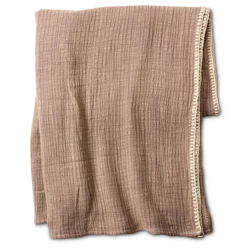 Avolite Nutmeg Margosa Oversized Throw, 84" x 84"