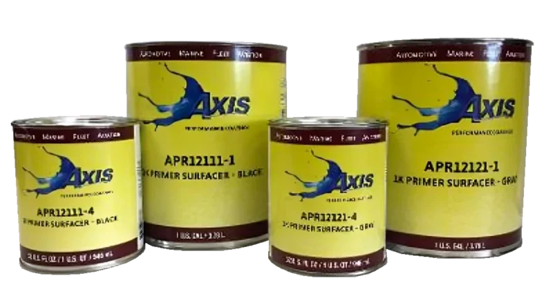 AXIS 1K PRIMER SURFACER - GRAY OR BLACK BLACK