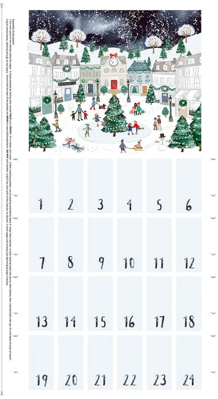 BABY, IT'S COLD OUTSIDE: Advent Calendar-Panel
