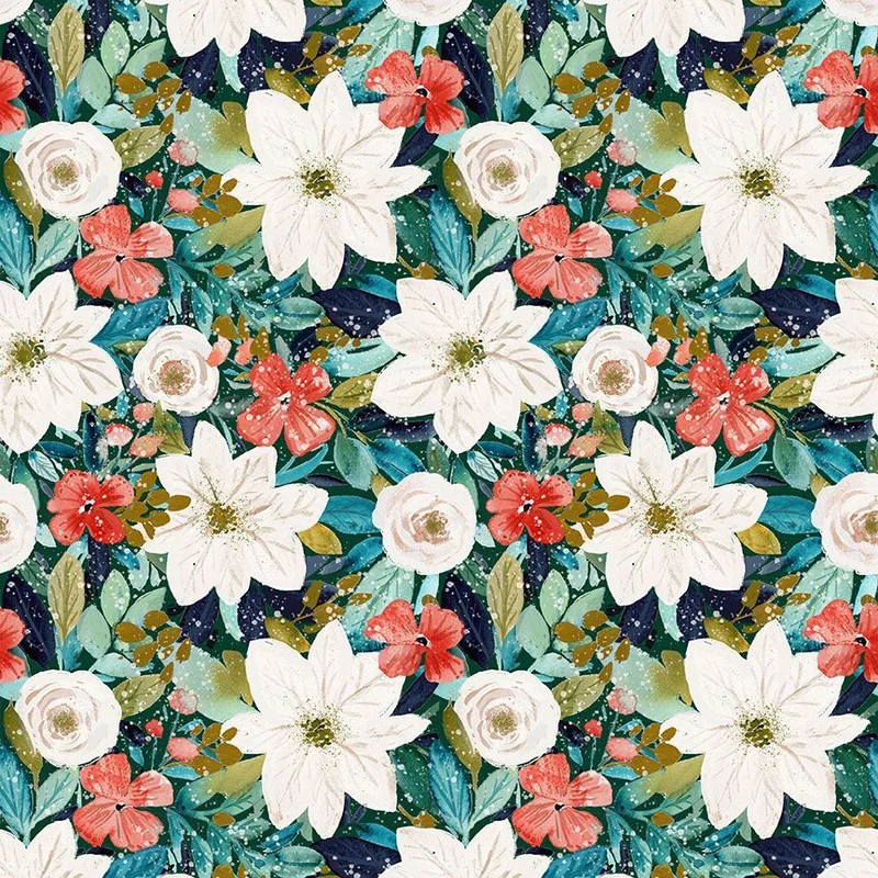 BABY, IT'S COLD OUTSIDE: Lush Foliage-Multi (1/4 Yard)