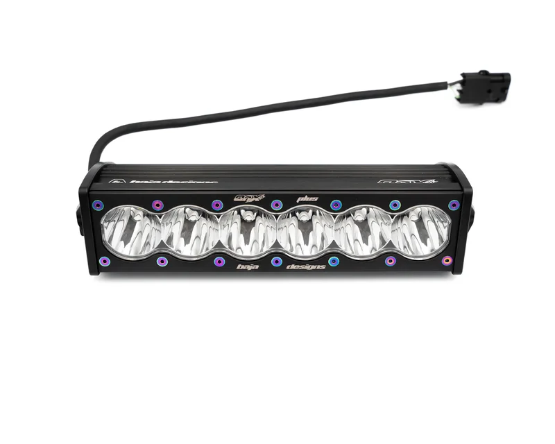 Baja Designs OnX6 Titanium Bolts Rainbow Oil Slick