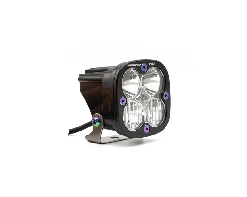 Baja Designs Squadron Titanium Bolts Rainbow Oil Slick