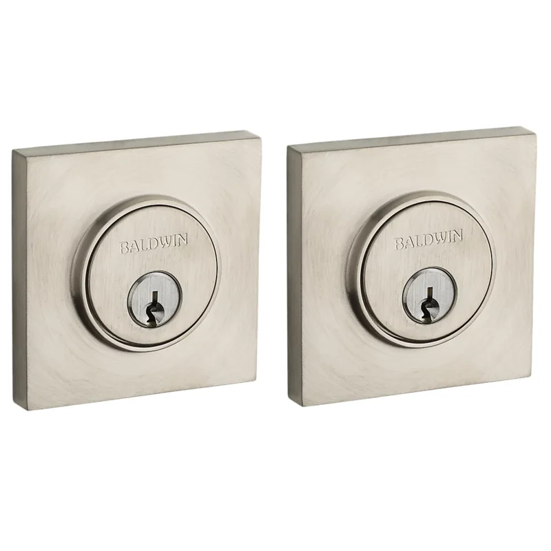 Baldwin - Estate Collection - Deadbolts - 8221 Contemporary Deadbolt (Double Cylinder - 2-1/8" Door Prep)