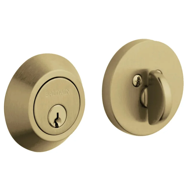 Baldwin - Estate Collection - Deadbolts - 8241 Contemporary Deadbolt (Single Cylinder - 2-1/8" Door Prep)
