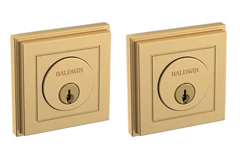 Baldwin - Estate Collection - Deadbolts - 8261 Hollywood Hills Deadbolt (Double Cylinder - 2-1/8" Door Prep)
