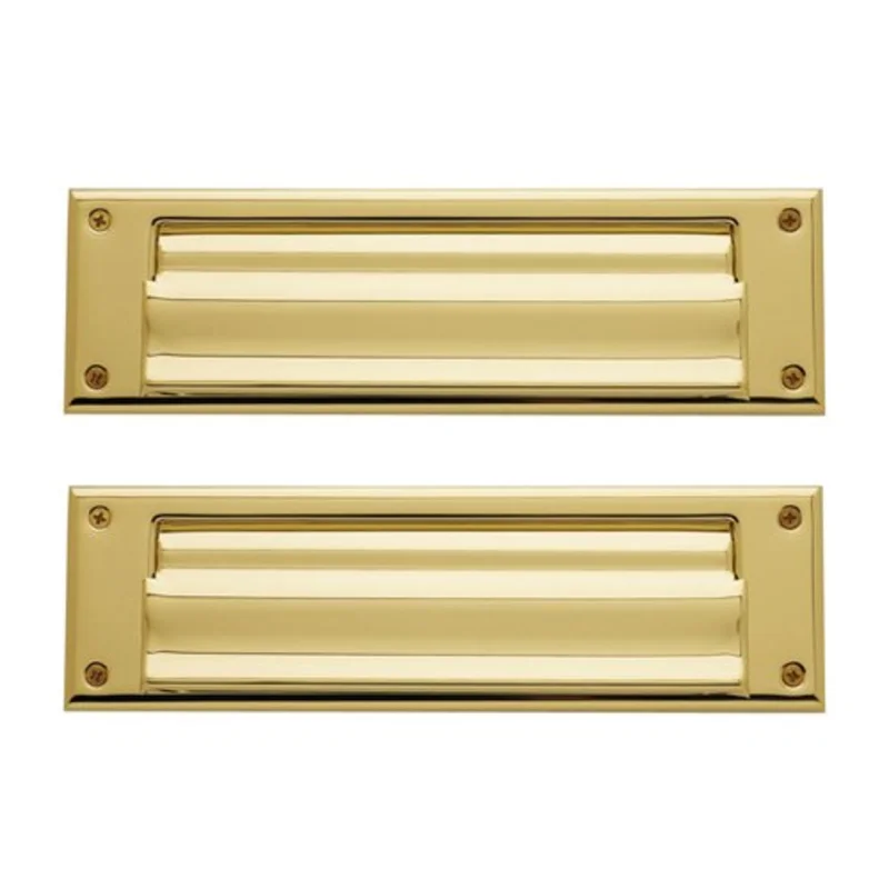 Baldwin - Estate Collection - General Hardware - 0017 Letter Box Plate
