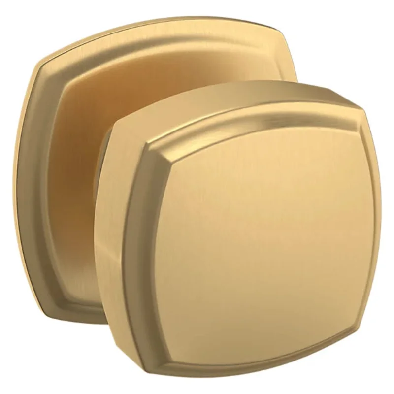 Baldwin - Estate Collection - Knobs & Levers - 5011 Door Knob w/ 5058 Rose (Pre-Configured)
