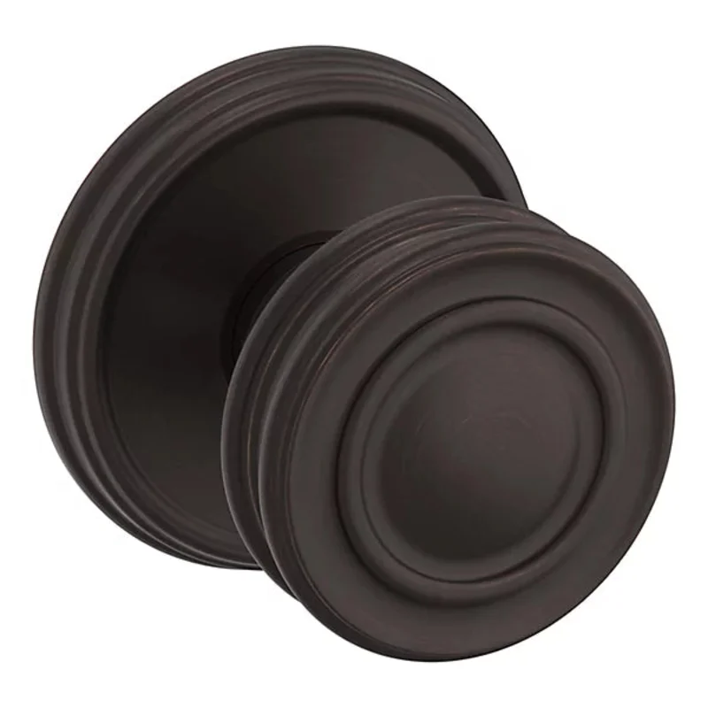 Baldwin - Estate Collection - Knobs & Levers - 5066 Door Knob w/ 5078 Rose (Pre-Configured)